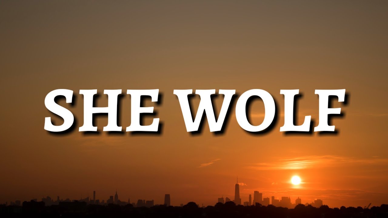 Shakira She Wolf (Lyrics) YouTube