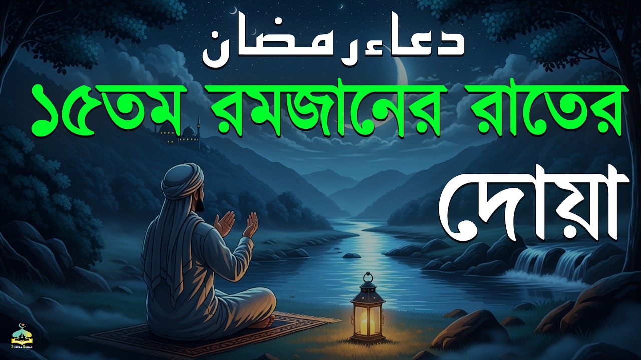 মাহে রমজানের ১৫ তম দিনের আমল | আবেগময় কন্ঠে রমজানের দোয়া | Dua For Ramadan 2026 | Alaa Aqel.