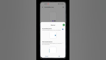 How To Enable Accessibility Button On Android #shorts