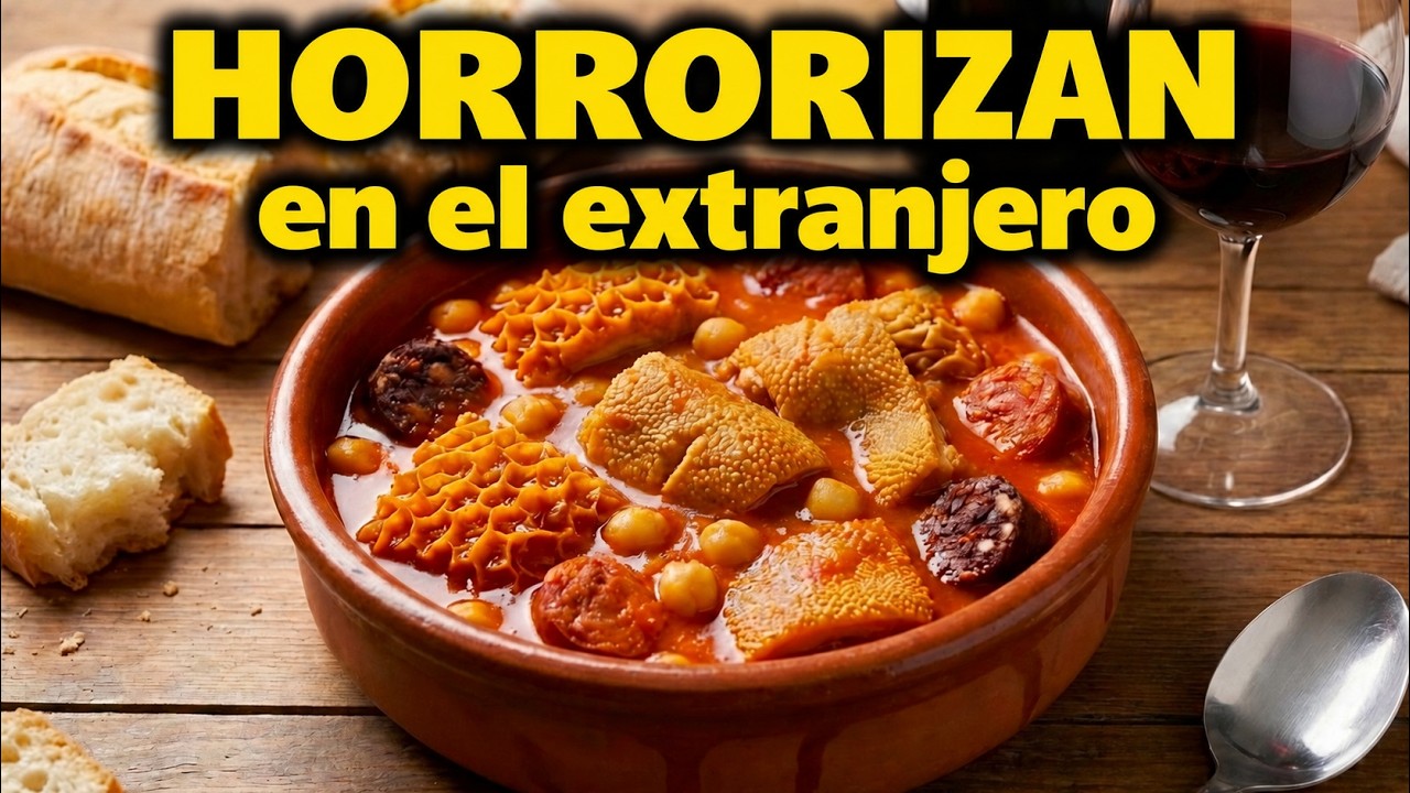 20 comidas de España que HORRORIZAN en el extranjero 🤮