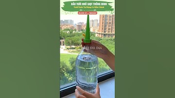 Tưới cây nhỏ giọt tự động, tiện lợi tiết kiệm thời gian