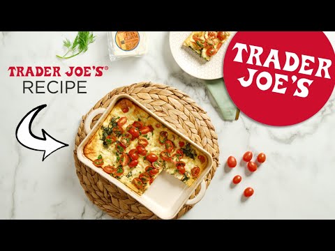 Tomato, Spinach & Feta Frittata Recipe | Trader Joe’s Brunch Ideas