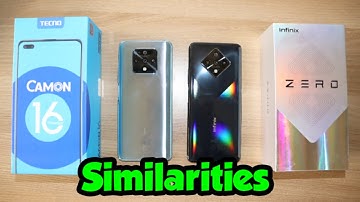 Infinix Zero 8 Vs Tecno Camon 16 Premier, Similarities and Differences