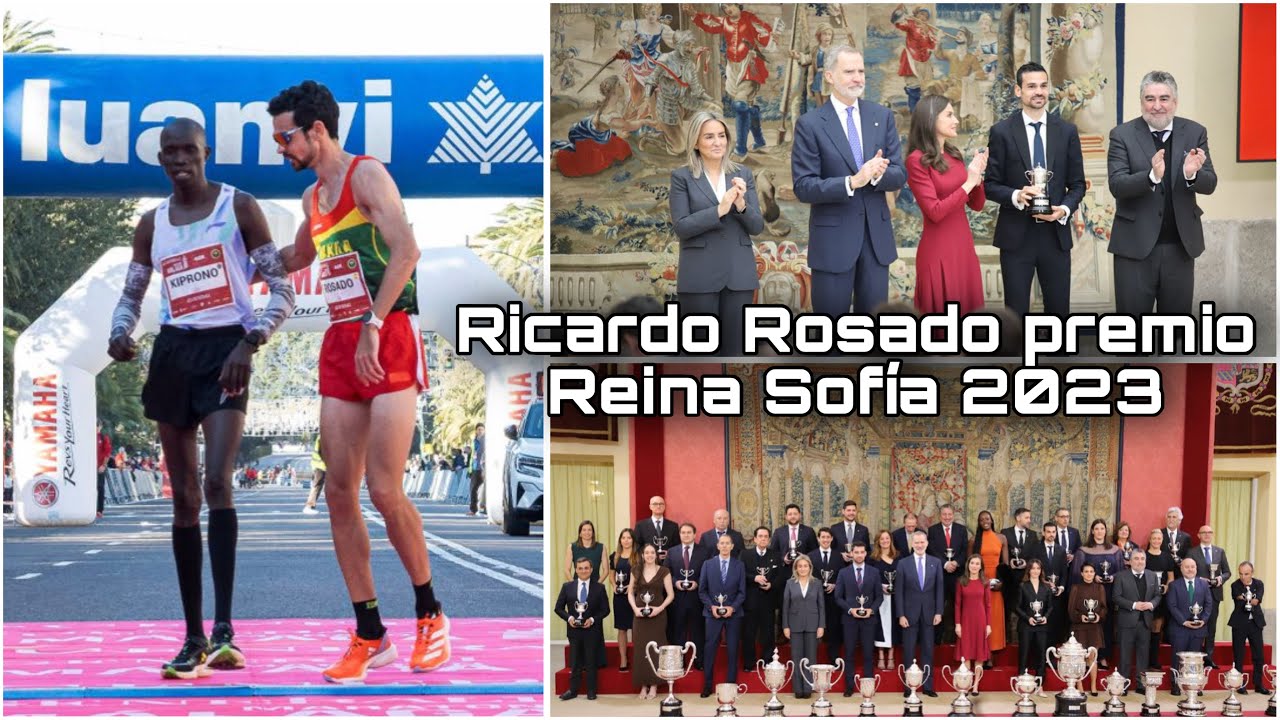 Ricardo Rosado premio Reina Sofía 2023 / Maratón de Málaga #maraton #premio #runner #carrera #shorts
