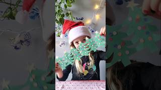 🎄 Christmas Tree Garland Craft for Kids | Christmas Craft for Kids | Paper Christmas Tree Craft 🎄