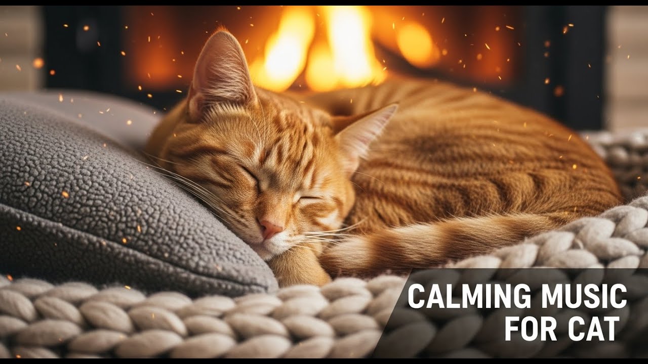 12 Hours of Relaxing Piano Music for Cats 🎹 Anxiety Relief, Soothing Sounds for Deep Sleep & Calm 😴
