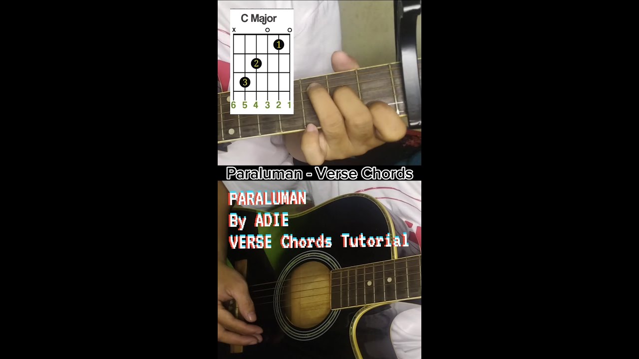 PARALUMAN by ADIE (VERSE CHORDS TUTORIAL) TV ni J YouTube