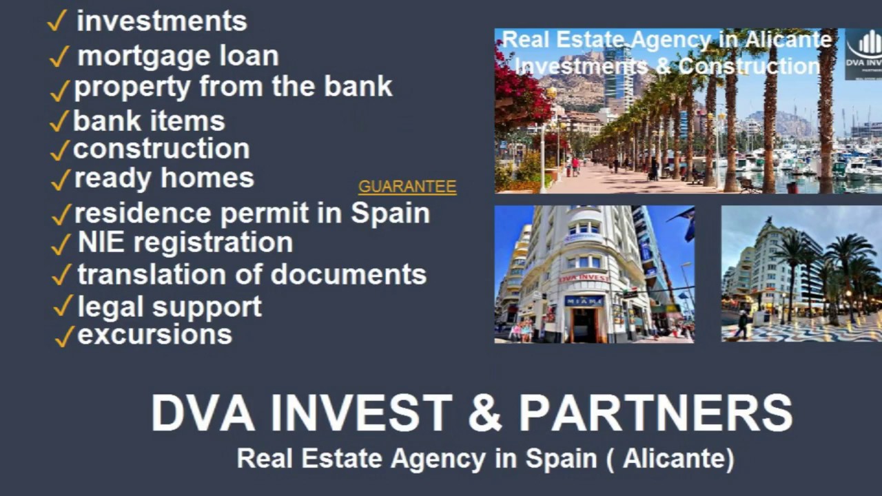 Real Estate for sale in Spain, Alicante city YouTube