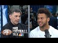 Michael Pittman Jr. leaning on dad's draft advice (FULL INTERVIEW) | Pro Football Talk | NBC Sports