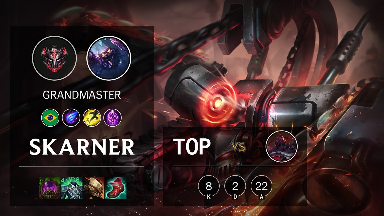 Skarner Top vs Sion - BR Grandmaster Patch 11.6