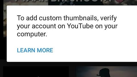 youtube studio thumbnail problem