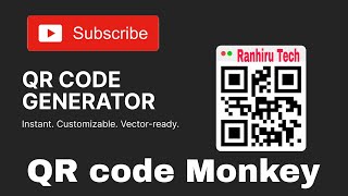 How to create QR code (QR_Code_Monkey)