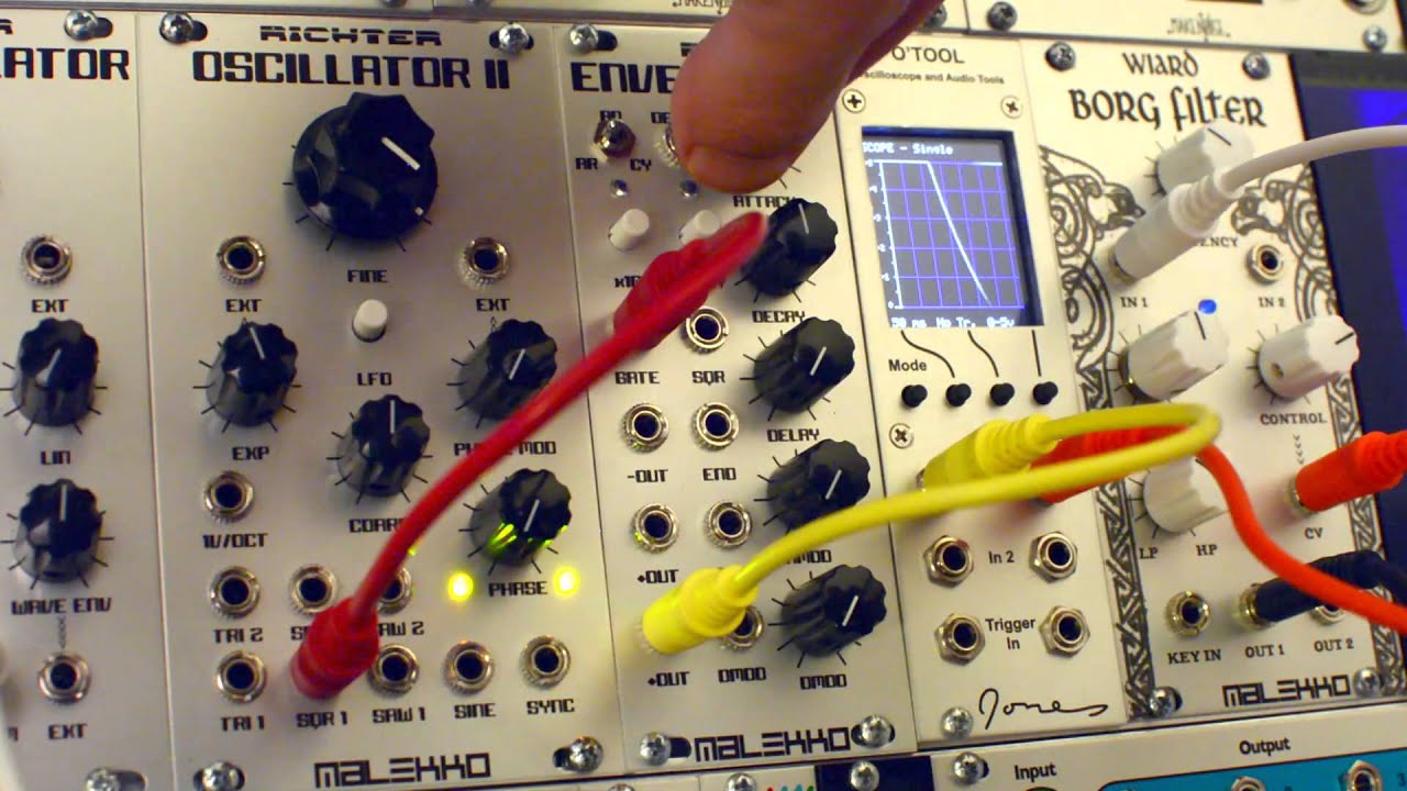 Modular WIld Presents SOUNDS-Malekko Heavy Industry Richter Envelator as AR  envelope
