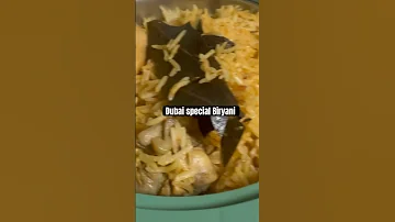 Dubai Special🍗Chicken Masala Biryani with in 10 Mints by Nida Afreen for full recipe check link