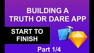 Lets Code - Building a Truth or Dare App - Part 1/4 Swift & Sketch Tutorial screenshot 5