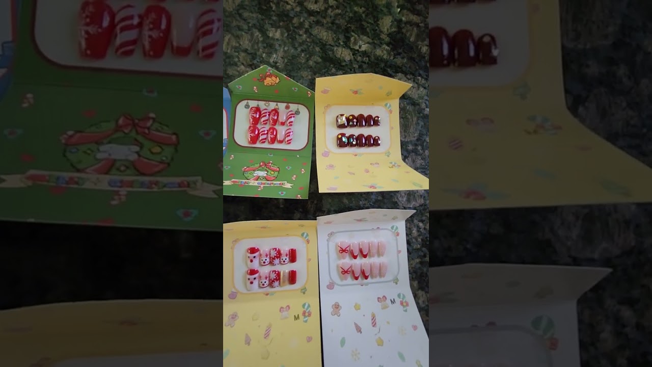 Unboxing of Starry Cat Boutique mystery nails. Discount code in description.  @Starry_Cat_boutique