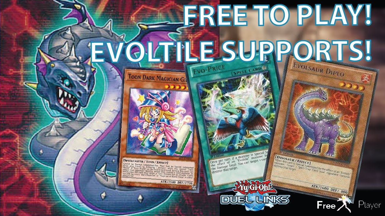 FREE TO PLAY! EVOLTILE DECK NEW SUPPORT CARD! EVO-PRICE