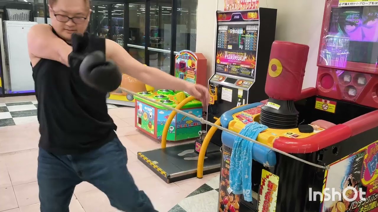 パンチマシン茨城から福岡に挑戦しに来た男
