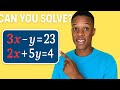 Solve This Using Substitution Method | Can You Crack It Before I Do?