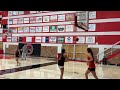 The North girls' team practices Thursday ahead of Saturday's WCF all-star game.