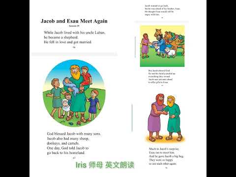 Jacod And Esau Meet Again Genesis29 英文朗读 Iris师母 Youtube