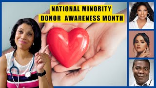 National Minority Donor Awareness Month-- -Episode 76 by Dr. Lipi Roy 66 views 9 months ago 4 minutes, 33 seconds