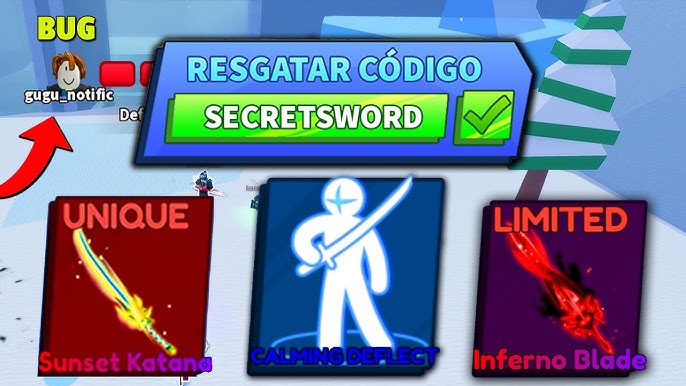 2 NOVOS CÓDIGOS DA ATUALIZAÇÃO DO BLADE BALL *ESPADA GRÁTIS E COINS!* ( Roblox) 