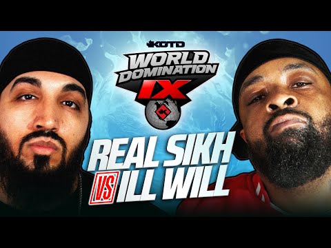 REAL SIKH vs ILL WILL - KOTD x WD9 (Full Battle)