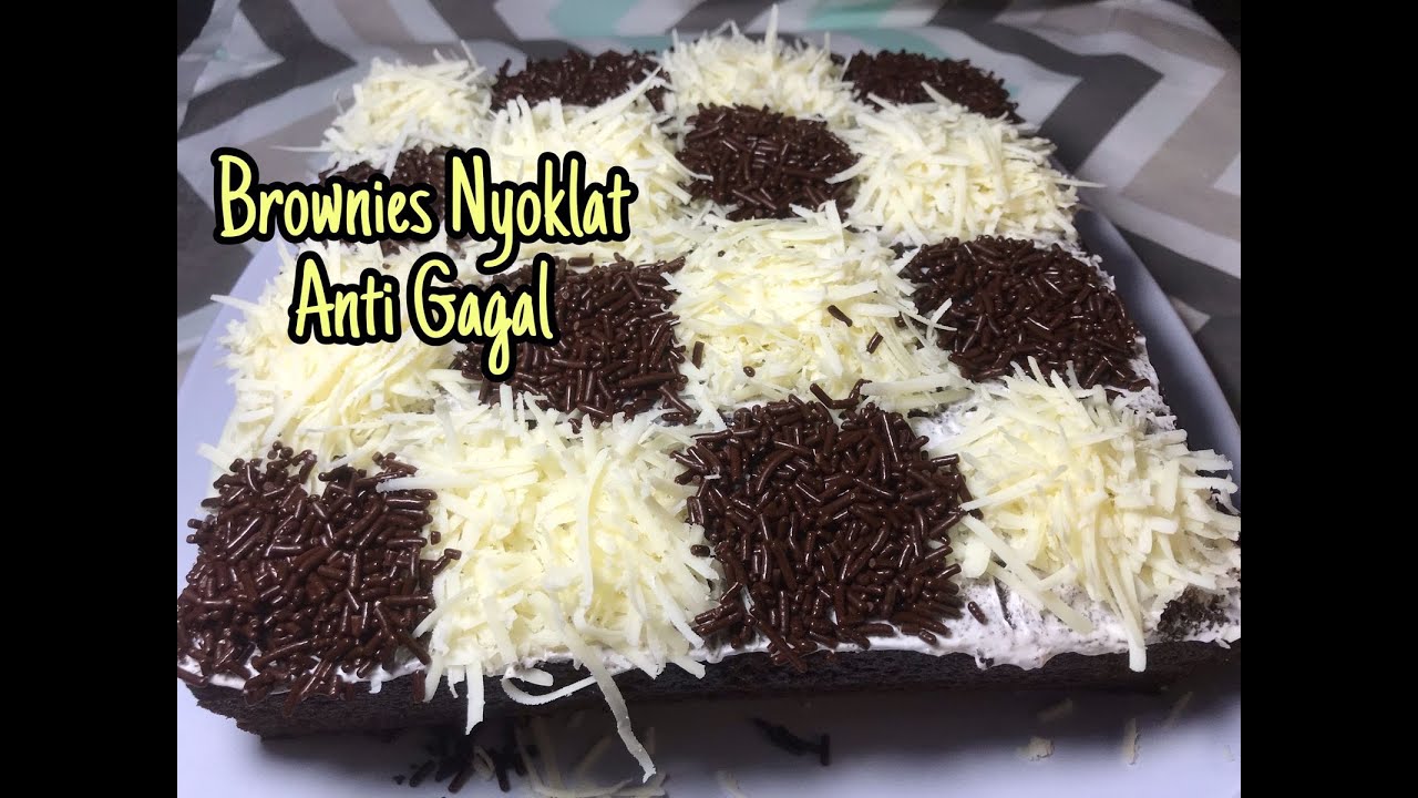 Resep Brownies Takaran Gelas Brownies Kukus Super Mudah YouTube