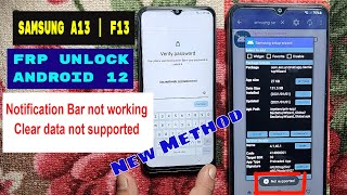 Samsung a13 frp unlock 2023 | samsung frp package disabler clear data not supported