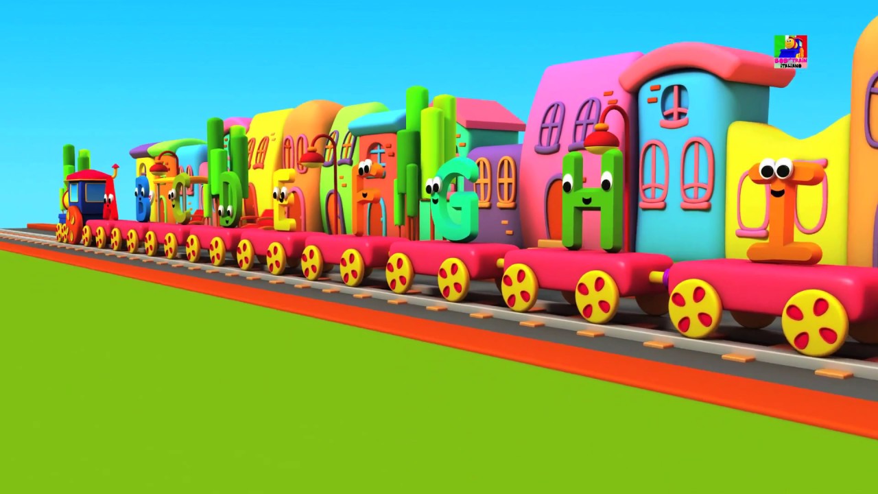 Bob Il Treno Abc Canzone Bambini Rima Bob The Train Learn Abc 