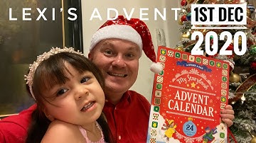 1st December 2020.  Opening day 1 of the my storybook Advent calendar. What book will I get?