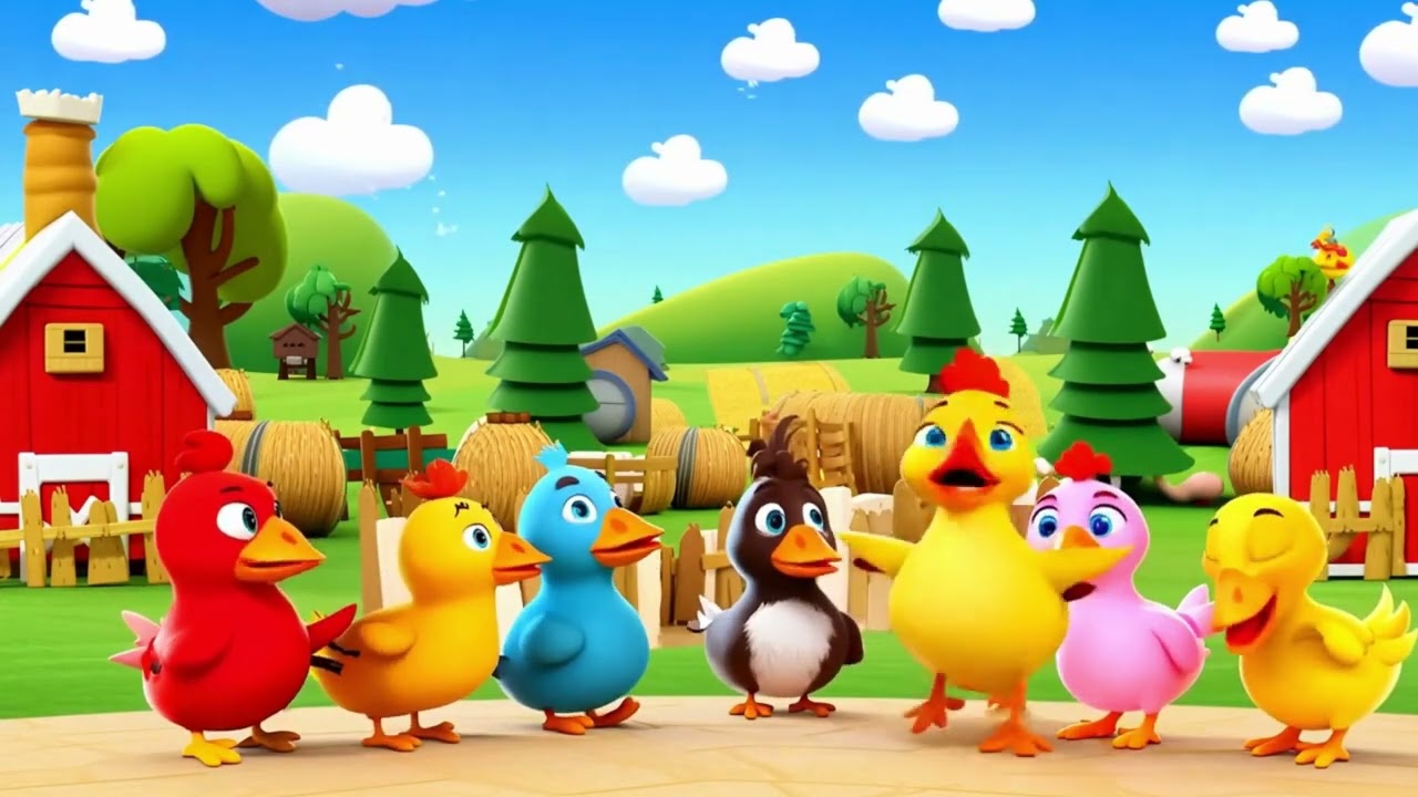 English Short Story|| The Unusual Chick and the Barnyard Surprise!