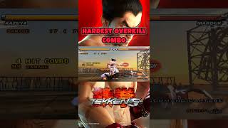 T5 Kazuya Hardest Overkill Death Combo