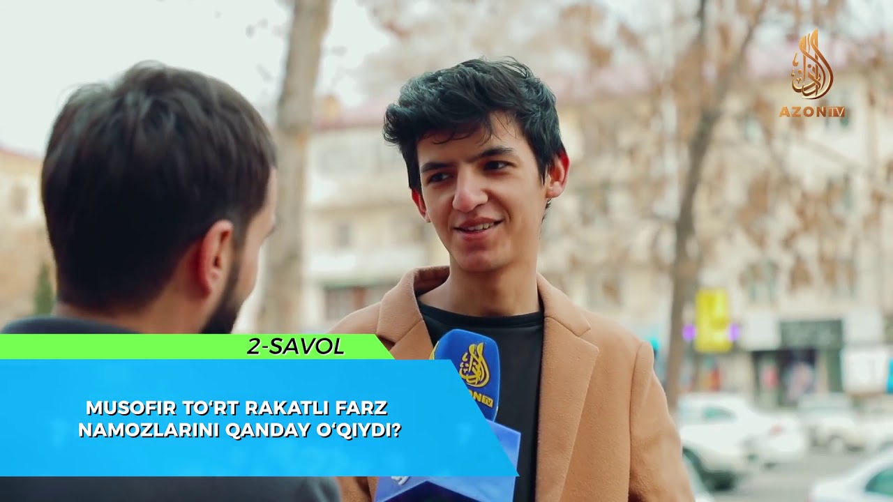 Yo'lovchi Kursatuvi - Пойтахтимизнинг Яккасарой туманида йўловчиларни саволга тутиб