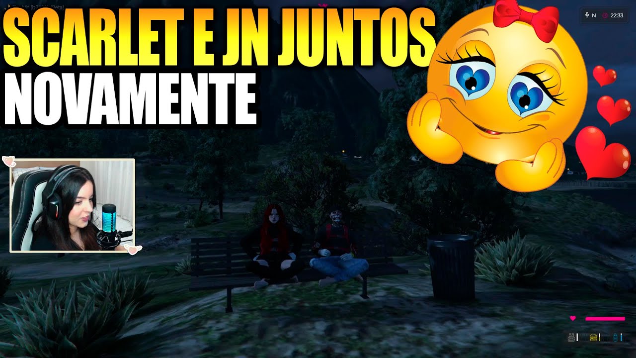 SCARLET E JN JUNTOS NOVAMENTE!!!!