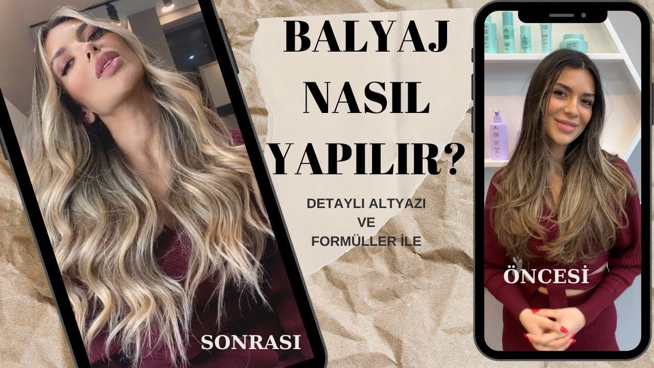 Balyaj nasıl yapılır - uzun saç renkleri - koyu saç ombre yapılış - Ekin-su Cülcüloğlu - love island