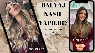 how to balayage - balayage on dark hair - brunette balayage - Ekin-SU Cülcüloğlu - ombre technique