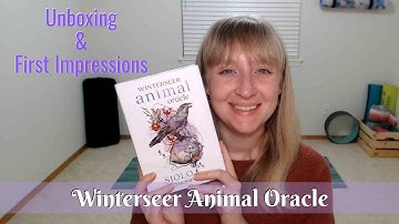 Winterseer Animal Oracle Unboxing + First Impressions