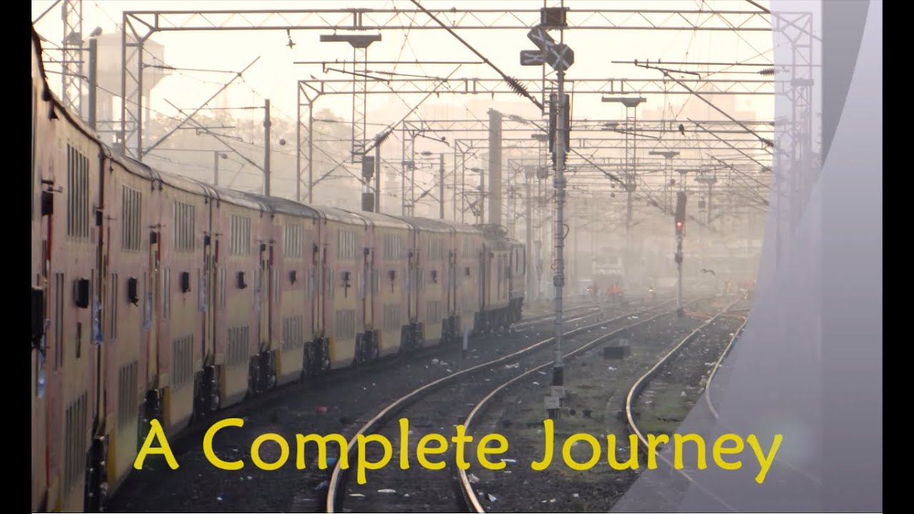 Full Journey Compilation: Ahmedabad - Mumbai Double Decker Express Part 1