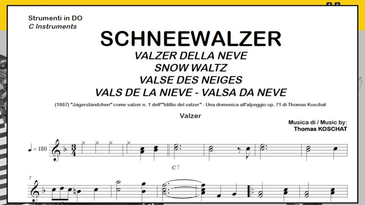 schneewalzer-snow-waltz-t-koschat-waltz-playalong-backing-track