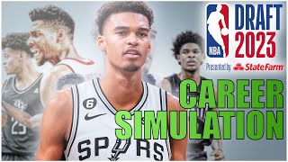 Simulating the ENTIRE CAREERS of the 2023 NBA Draft | NBA 2K23 Next Gen