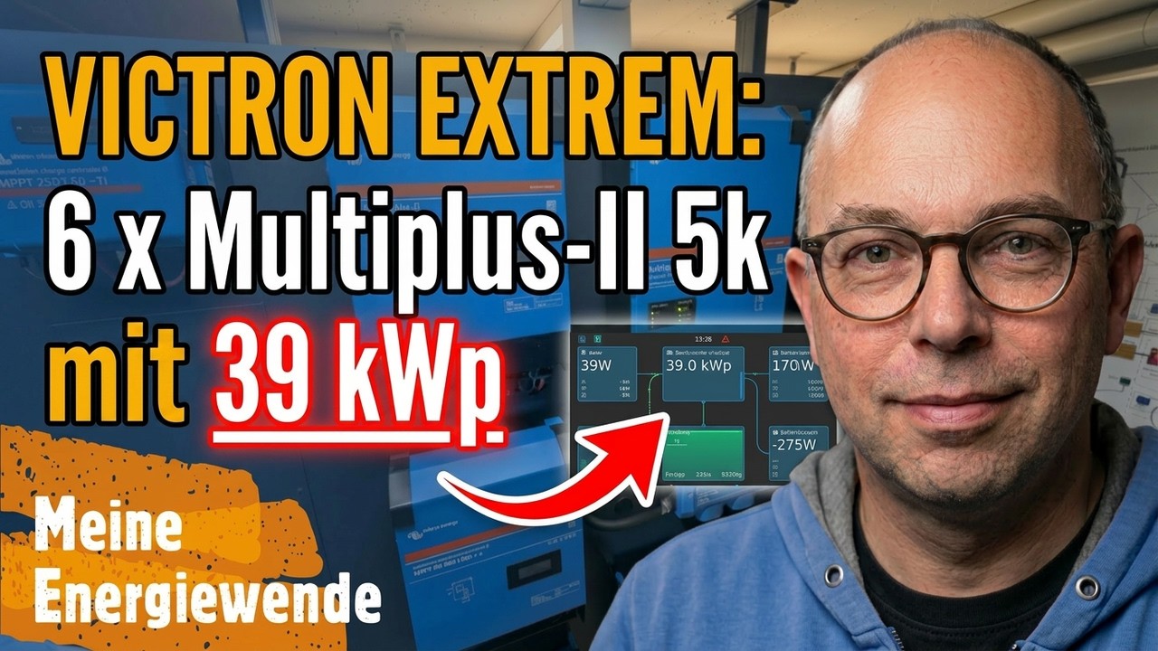 6 x MP2 5k + MPPT + Fronius | Komplettes #Victron Solarsystem