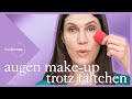 Augen makeup trotz fltchen  so hlt das makeup ohne zu kriechen 