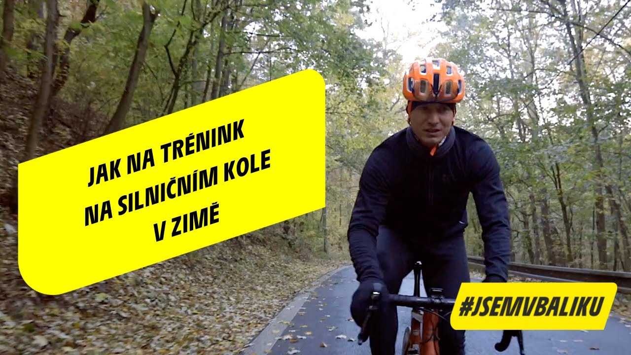 Trénink na silničním kole venku, když je zima - #jsemvbaliku - epizoda 2