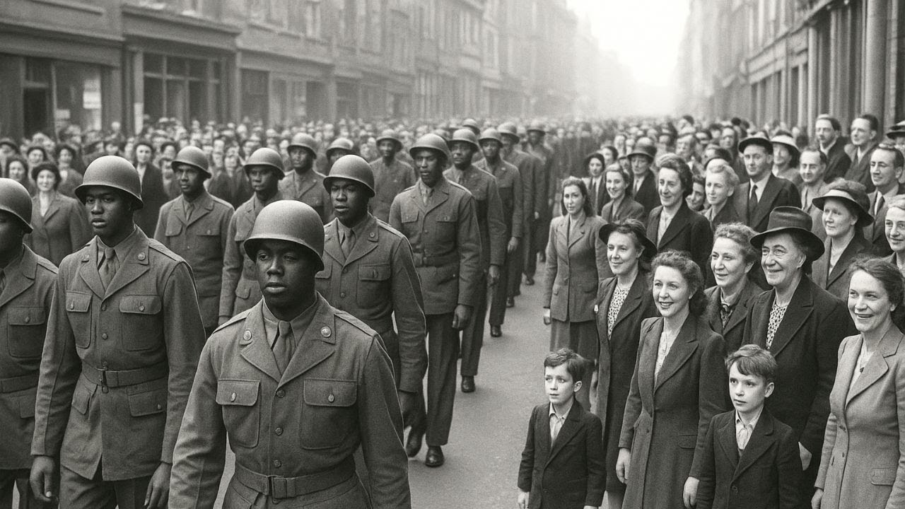 What Britain Said When They First Saw Black American Troops in London WWII