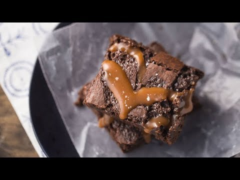 Salted Caramel Brownies