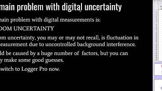 IB Physics - Uncertainty with Digital Instruments