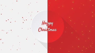 Animated Christmas Banner using Html CSS & Javascript | CSS Animation Effects