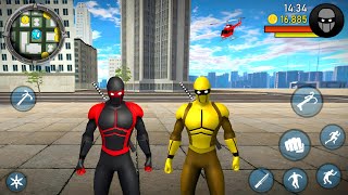 Süper Kahraman Örümcek Adam Oyunu - Blue Ninja Superhero Simulator New Update #44 - Android Gameplay screenshot 3